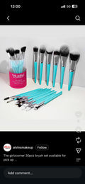 The Girlzkorner 30 piece Brush set